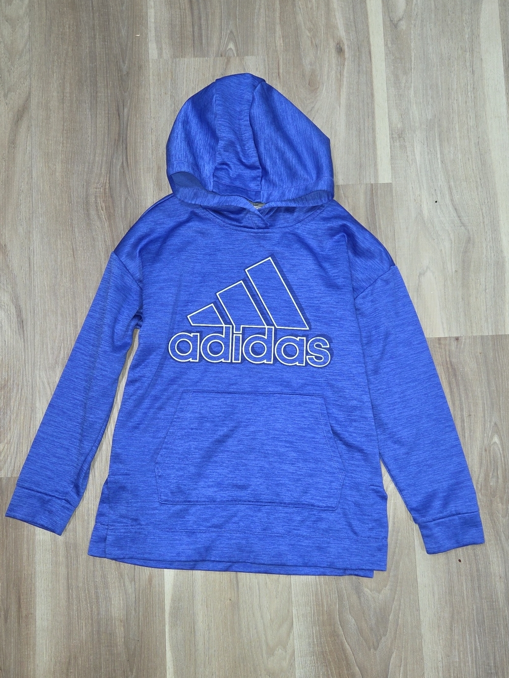 •Adidas• Little Girls Blue Hoodie